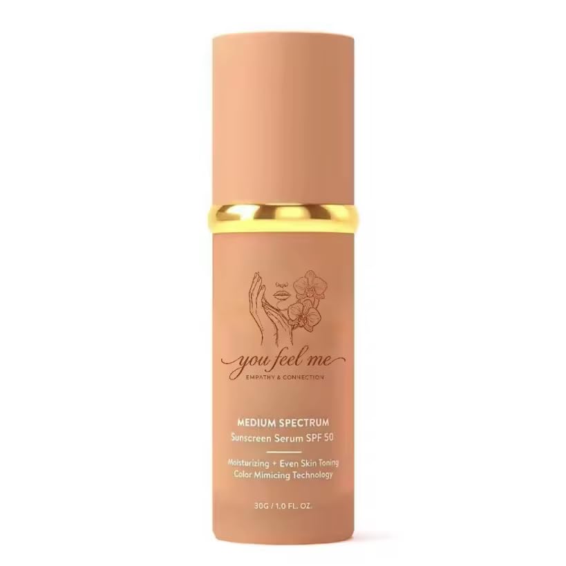 Mineral Glow Tinted Sunscreen SPF 50, Hyaluronic Acid, Broad Spectrum UVA/UVB, Lightweight