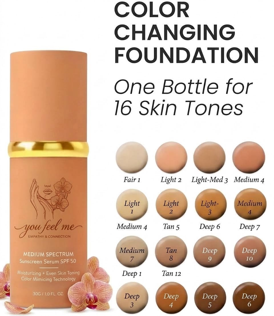 Mineral Glow Tinted Sunscreen SPF 50, Hyaluronic Acid, Broad Spectrum UVA/UVB, Lightweight