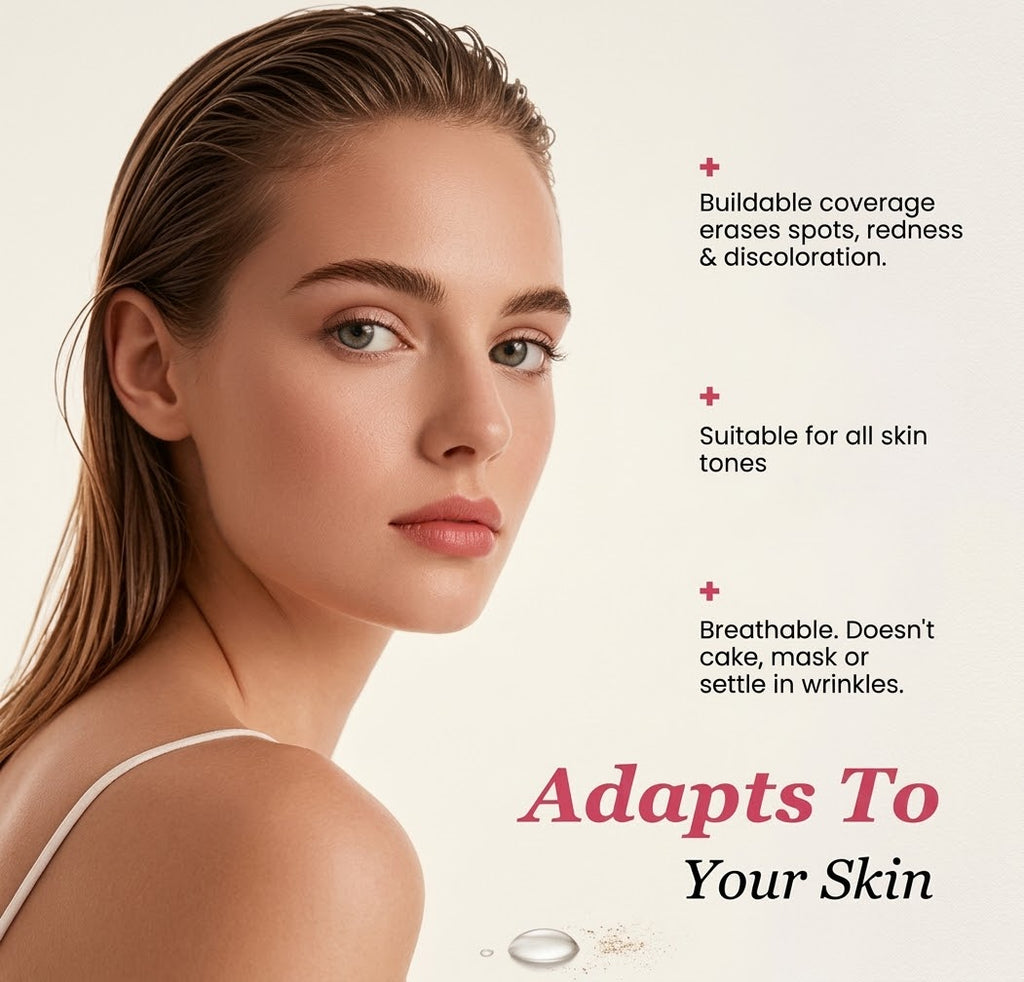 Mineral Glow Tinted Sunscreen SPF 50, Hyaluronic Acid, Broad Spectrum UVA/UVB, Lightweight