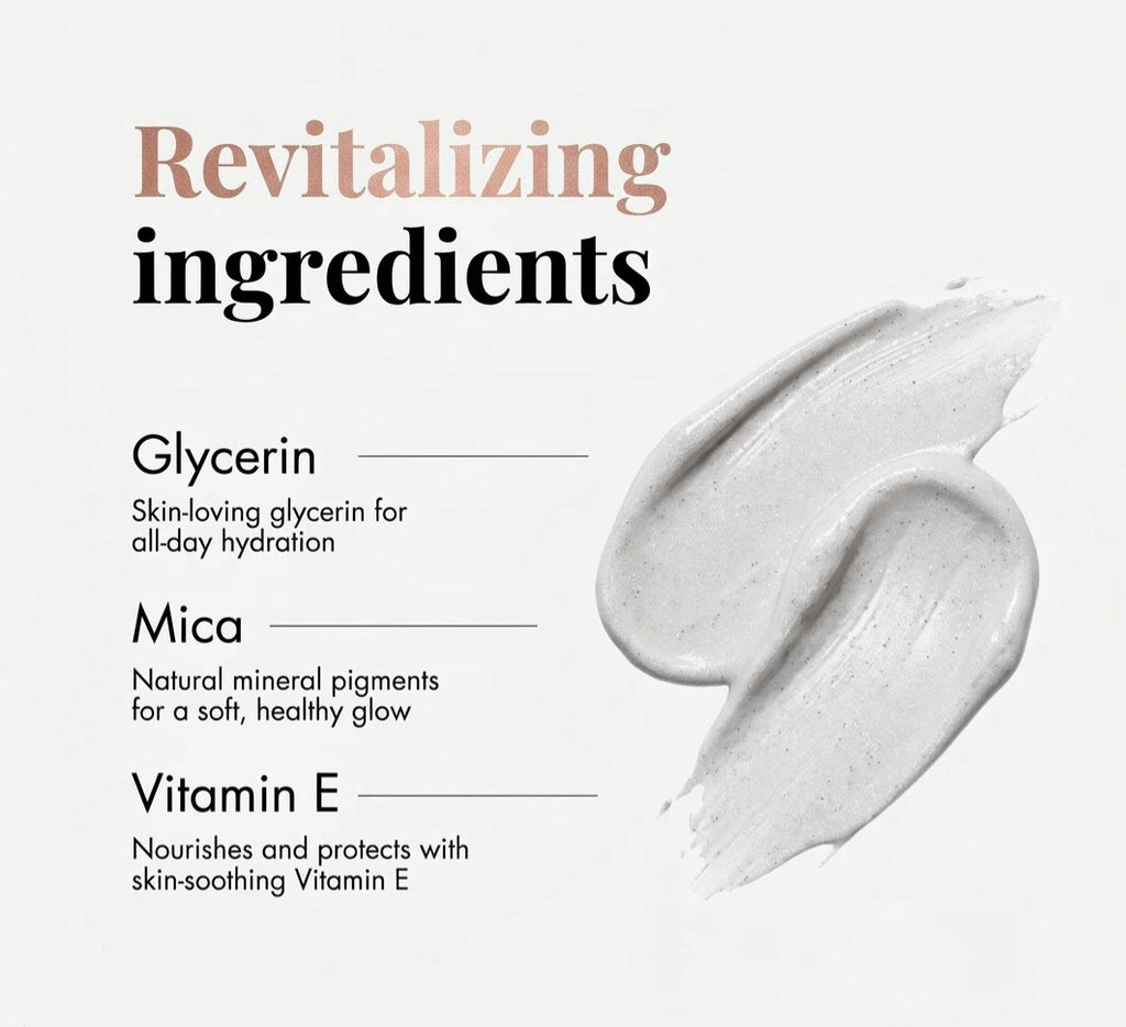 Mineral Glow Tinted Sunscreen SPF 50, Hyaluronic Acid, Broad Spectrum UVA/UVB, Lightweight